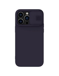 Чехол Nillkin iPhone 14 Pro CamShield Silky Magnetic Silicone, Синий