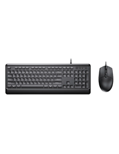 Set Tastatură + Mouse Sohoo KM102, Cu fir, Negru
