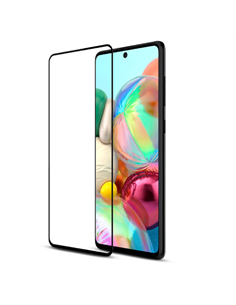 Защитное стекло Xcover Samsung Galaxy A71 Full Glue Premium, Чёрный 2
