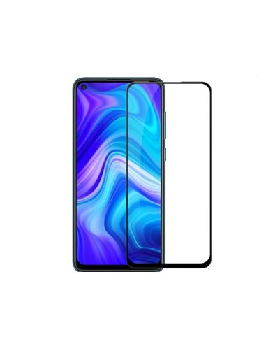Sticlă de protecție Xcover Xiaomi Redmi 9 All Glue, Negru