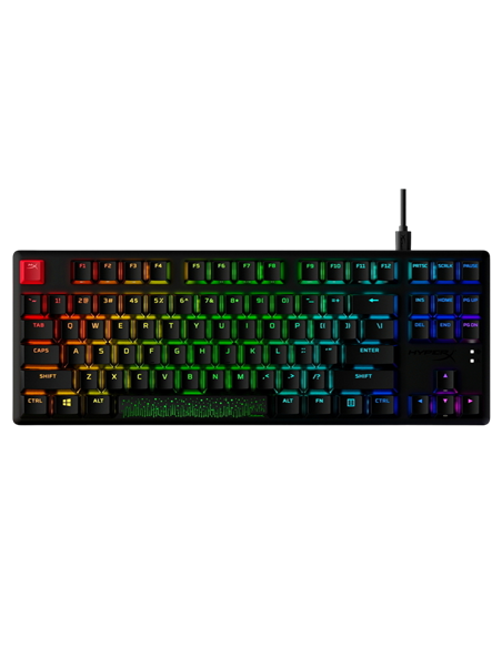 Клавиатура HyperX Alloy Origins Core PBT, Проводное, Чёрный