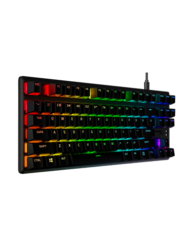 Клавиатура HyperX Alloy Origins Core PBT, Проводное, Чёрный