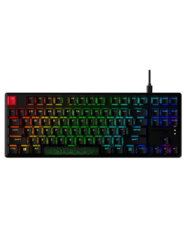 Клавиатура HyperX Alloy Origins Core PBT, Проводное, Чёрный
