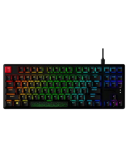 Клавиатура HyperX Alloy Origins Core PBT, Проводное, Чёрный