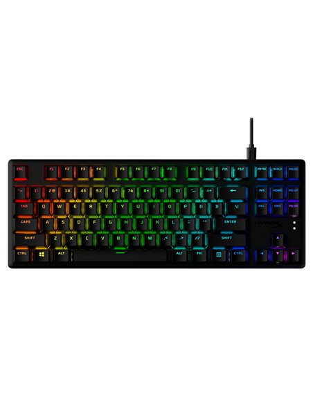 Клавиатура HyperX Alloy Origins Core PBT, Проводное, Чёрный