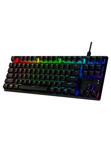 Клавиатура HyperX Alloy Origins Core PBT, Проводное, Чёрный