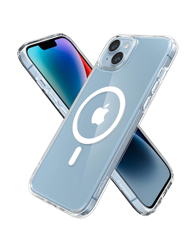 Чехол Spigen iPhone 14, Ultra Hybrid Mag Magsafe, Белый