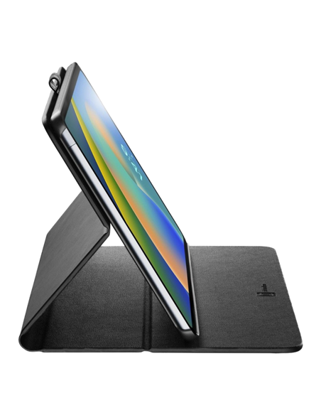 Чехол для планшета Cellularline Folio - iPad 10.9" 2022, 10,9", Искусственная кожа, Чёрный