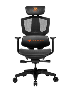 Игровое кресло Cougar Argo One, Дышащая эластомерная сетка, Оранжевый
