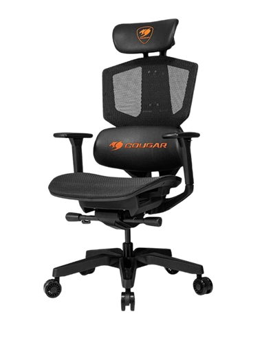 Игровое кресло Cougar Argo One, Дышащая эластомерная сетка, Оранжевый