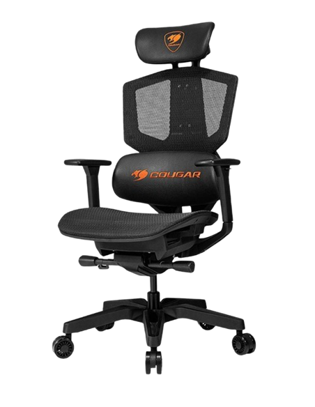 Игровое кресло Cougar Argo One, Дышащая эластомерная сетка, Оранжевый