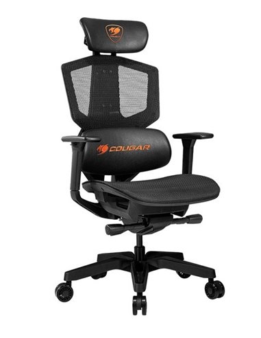 Scaun Gaming Cougar Argo One, Plasă elastomerică respirabilă, Portocaliu