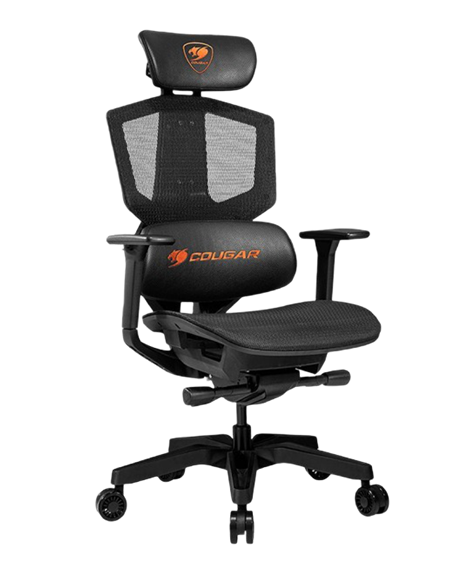 Игровое кресло Cougar Argo One, Дышащая эластомерная сетка, Оранжевый