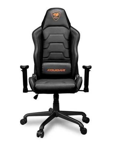 Игровое кресло Cougar Armor Air, ПВХ Кожа, Чёрный