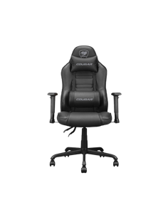 Scaun Gaming Cougar Fusion S, PVC Piele, Negru