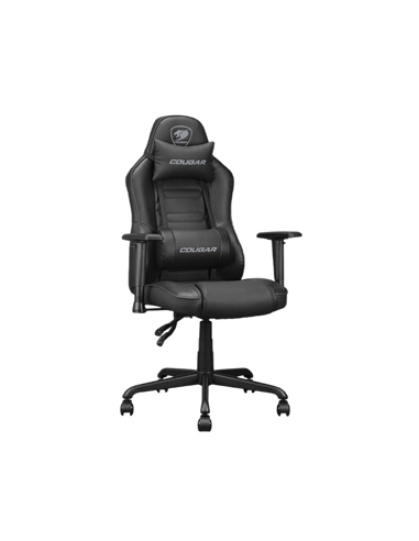 Scaun Gaming Cougar Fusion S, PVC Piele, Negru