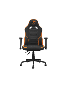 Scaun Gaming Cougar Fusion SF, Plasă elastomerică respirabilă, Portocaliu 2