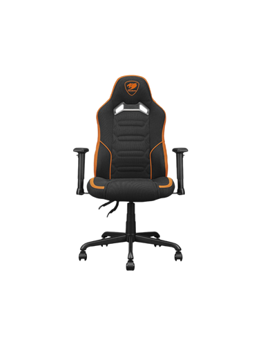 Scaun Gaming Cougar Fusion SF, Plasă elastomerică respirabilă, Portocaliu