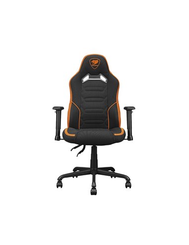 Scaun Gaming Cougar Fusion SF, Plasă elastomerică respirabilă, Portocaliu
