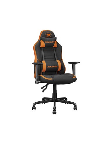Scaun Gaming Cougar Fusion SF, Plasă elastomerică respirabilă, Portocaliu