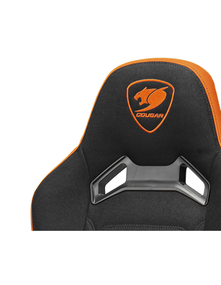Scaun Gaming Cougar Fusion SF, Plasă elastomerică respirabilă, Portocaliu