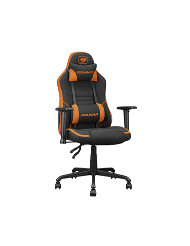 Scaun Gaming Cougar Fusion SF, Plasă elastomerică respirabilă, Portocaliu