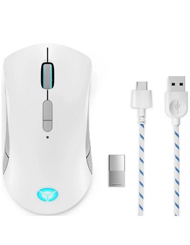 Gaming Mouse Lenovo M600, Alb