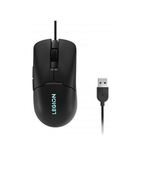 Игровая мышь Lenovo M300s, Чёрный