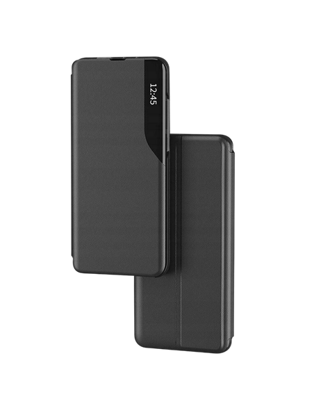 Husă tip carte Xcover Samsung Galaxy A04e - Soft Book View, Negru Husă tip carte Xcover Samsung Galaxy A04e - Soft Book View, Negru