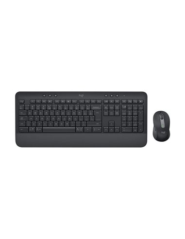 Set Tastatură + Mouse Logitech MK650, Fără fir, Grafit