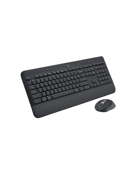 Set Tastatură + Mouse Logitech MK650, Fără fir, Grafit