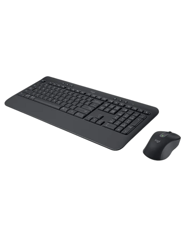 Set Tastatură + Mouse Logitech MK650, Fără fir, Grafit