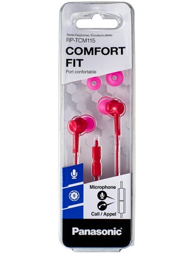 Наушники Panasonic RP-TCM115GC, Розовый