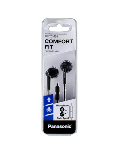 Căști Panasonic RP-TCM55GC, Negru
