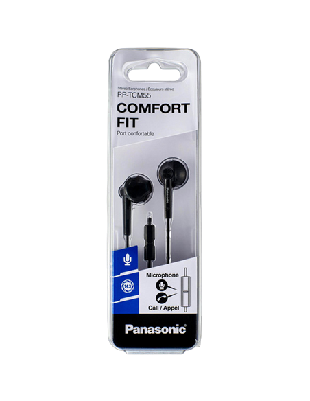 Căști Panasonic RP-TCM55GC, Negru