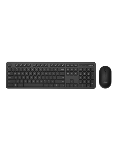Set Tastatură + Mouse ASUS CW100, Fără fir, Negru