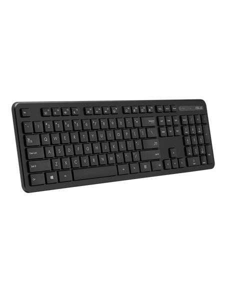 Set Tastatură + Mouse ASUS CW100, Fără fir, Negru