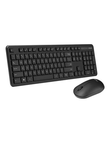 Set Tastatură + Mouse ASUS CW100, Fără fir, Negru