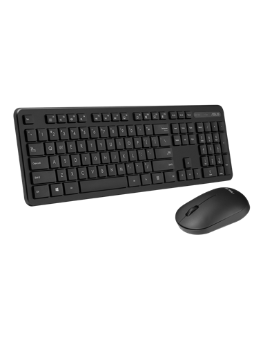 Set Tastatură + Mouse ASUS CW100, Fără fir, Negru