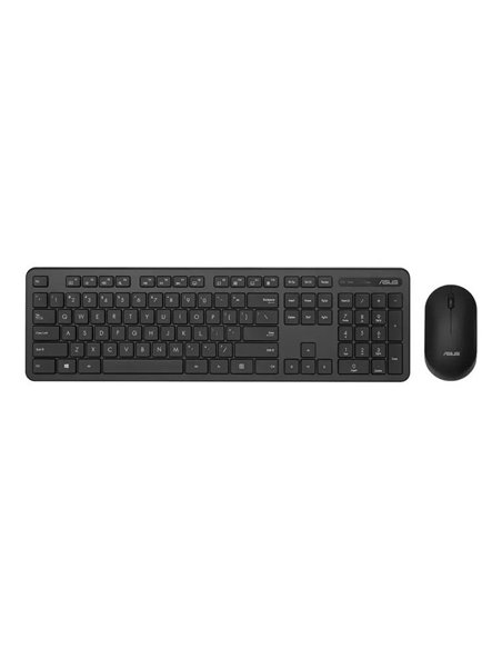 Set Tastatură + Mouse ASUS CW100, Fără fir, Negru