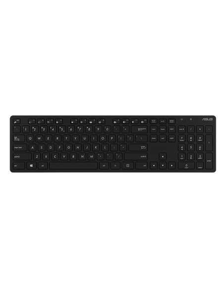 Клавиатура и мышь ASUS W5000, Беспроводное, Чёрный