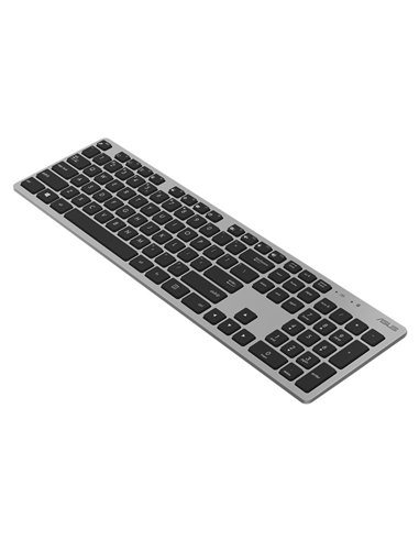 Set Tastatură + Mouse ASUS W5000, Fără fir, Gri