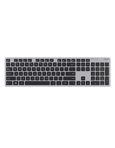 Set Tastatură + Mouse ASUS W5000, Fără fir, Gri