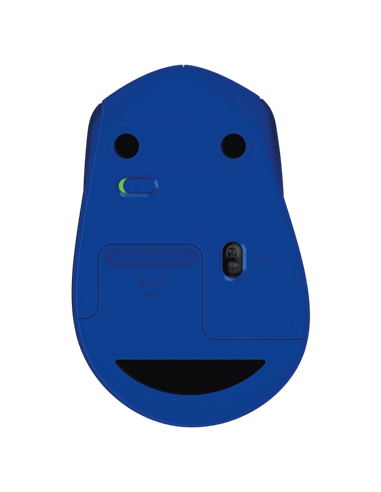 Mouse Wireless Logitech M330 Silent Plus, Albastru
