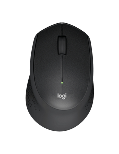 Mouse Wireless Logitech M330 Silent Plus, Negru