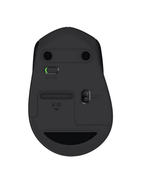Беcпроводная мышь Logitech M330 Silent Plus, Чёрный Беcпроводная мышь Logitech M330 Silent Plus, Чёрный