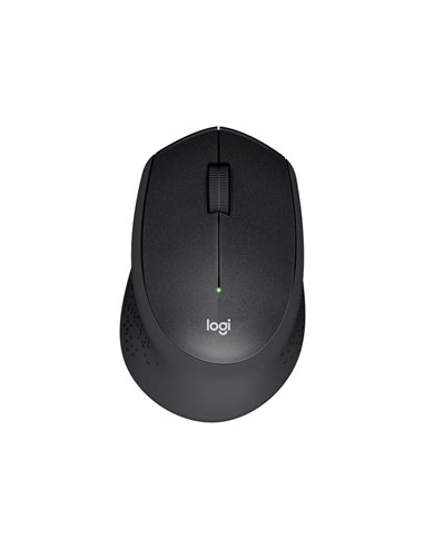 Беcпроводная мышь Logitech M330 Silent Plus, Чёрный