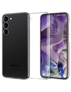Чехол Spigen Samsung S23, Airskin, Прозрачный
