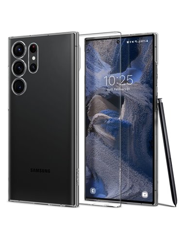 Чехол Spigen Samsung S23 Ultra, Airskin, Прозрачный
