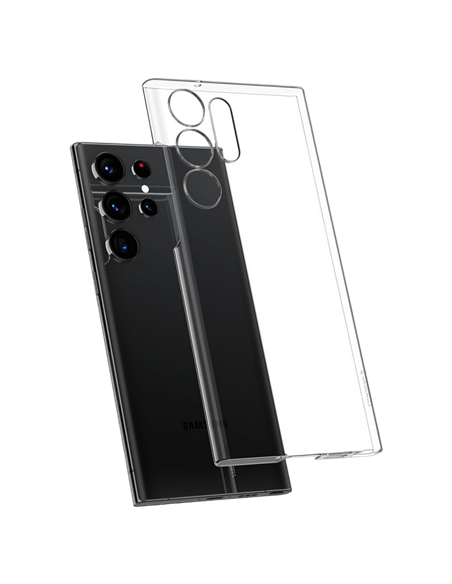 Husă Spigen Samsung S23 Ultra, Airskin, Crystal Clear Husă Spigen Samsung S23 Ultra, Airskin, Crystal Clear